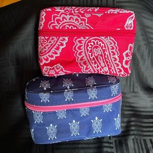 Vera Bradley Makeup/Toiletries Bags